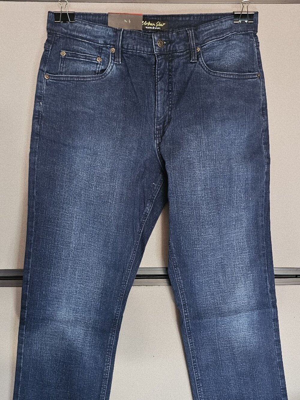 Urban Star Men's Slim Stretch Jean Light Blue 34X30 NEW